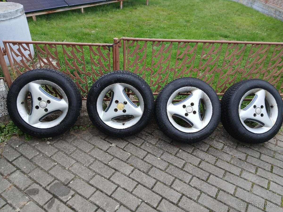4x100 14´´ hlinikace + zimni gumy