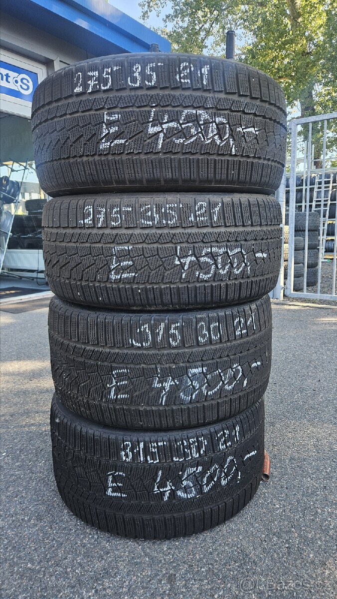 315/30 R21 a 275/35 R21