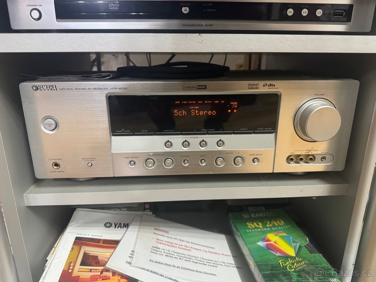 Kino zesilovač Yamaha HTR6030 repro 5+1