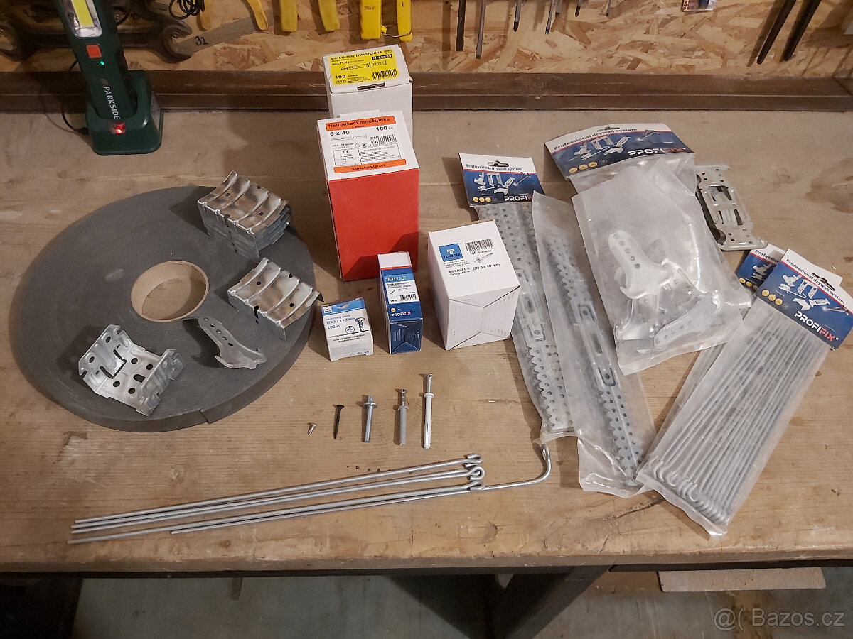 Sádrokarton, SDK, zbytky materiálu