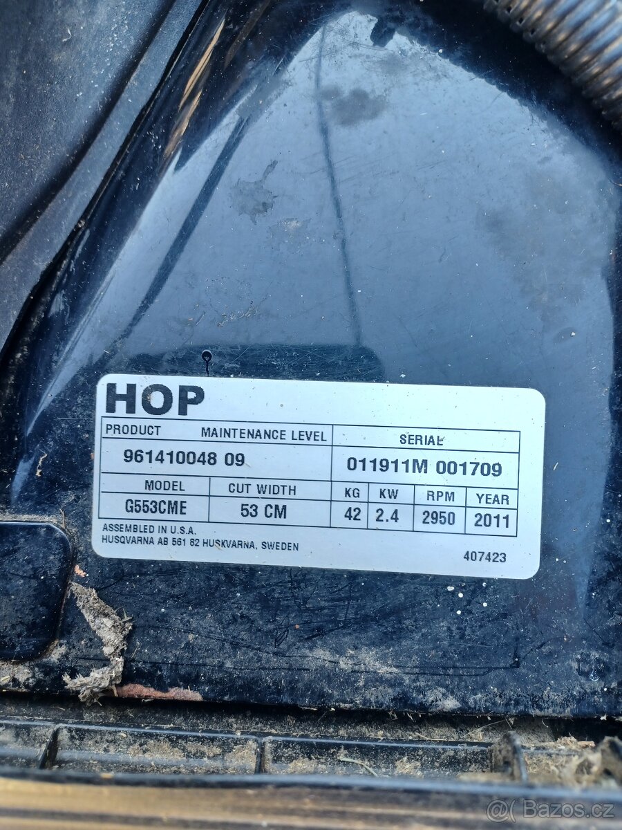 Benzinová sekačka Gardol