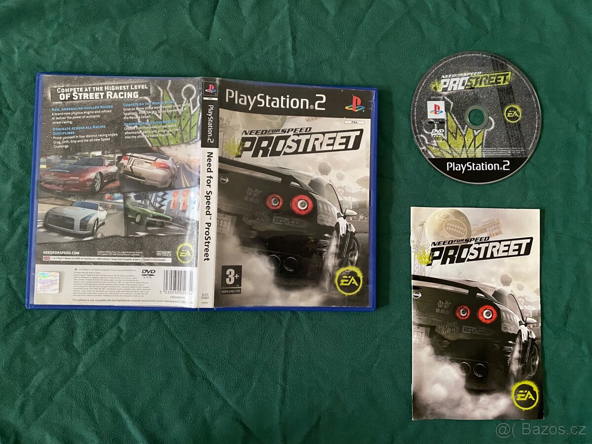 PS2 Need for Speed: ProStreet