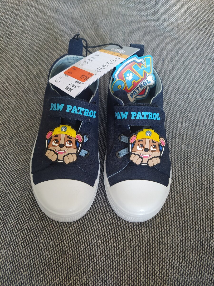 Dětské boty velikost 27