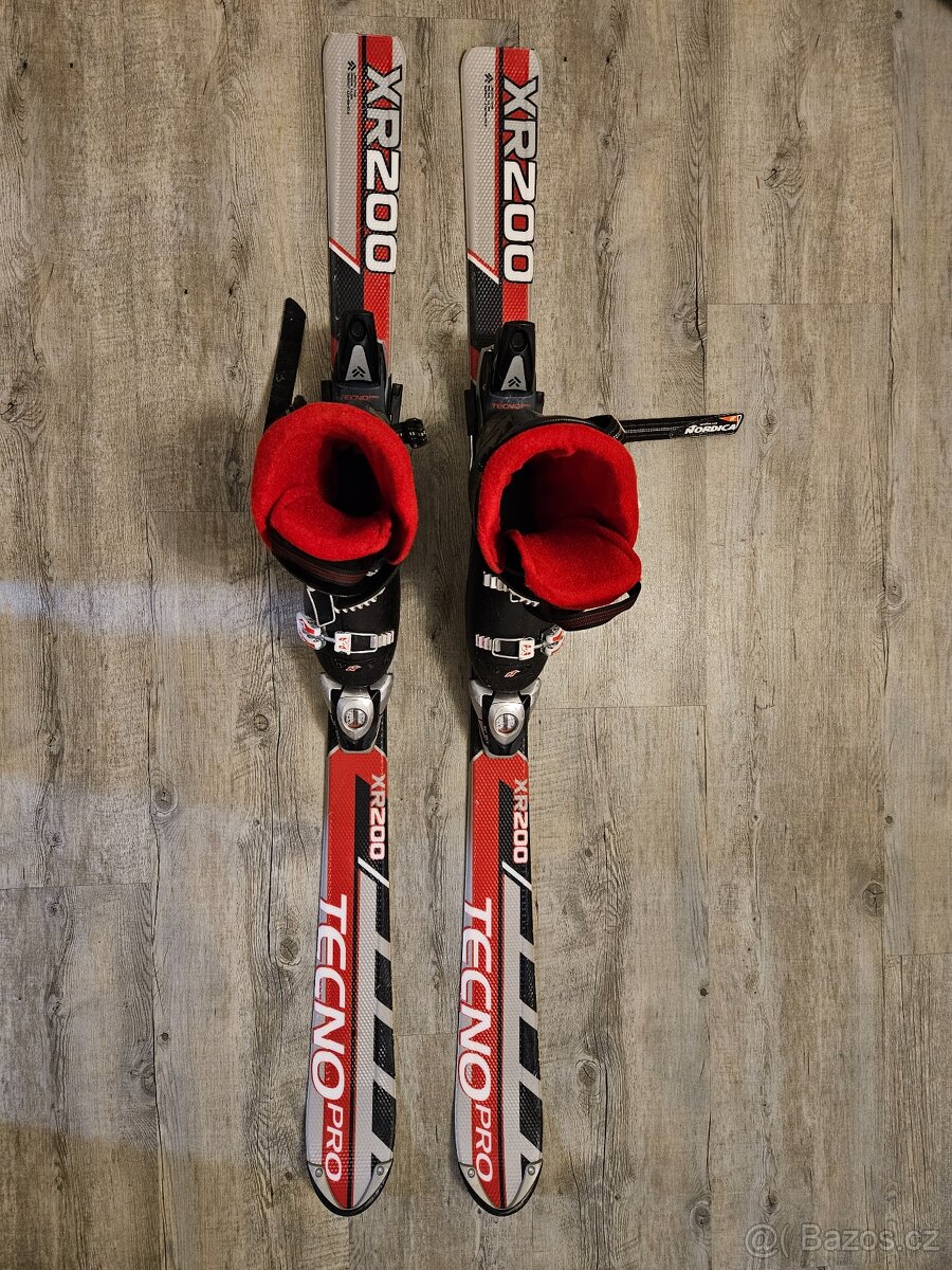 Dětský sjezdařský set 140cm + 27-28cm