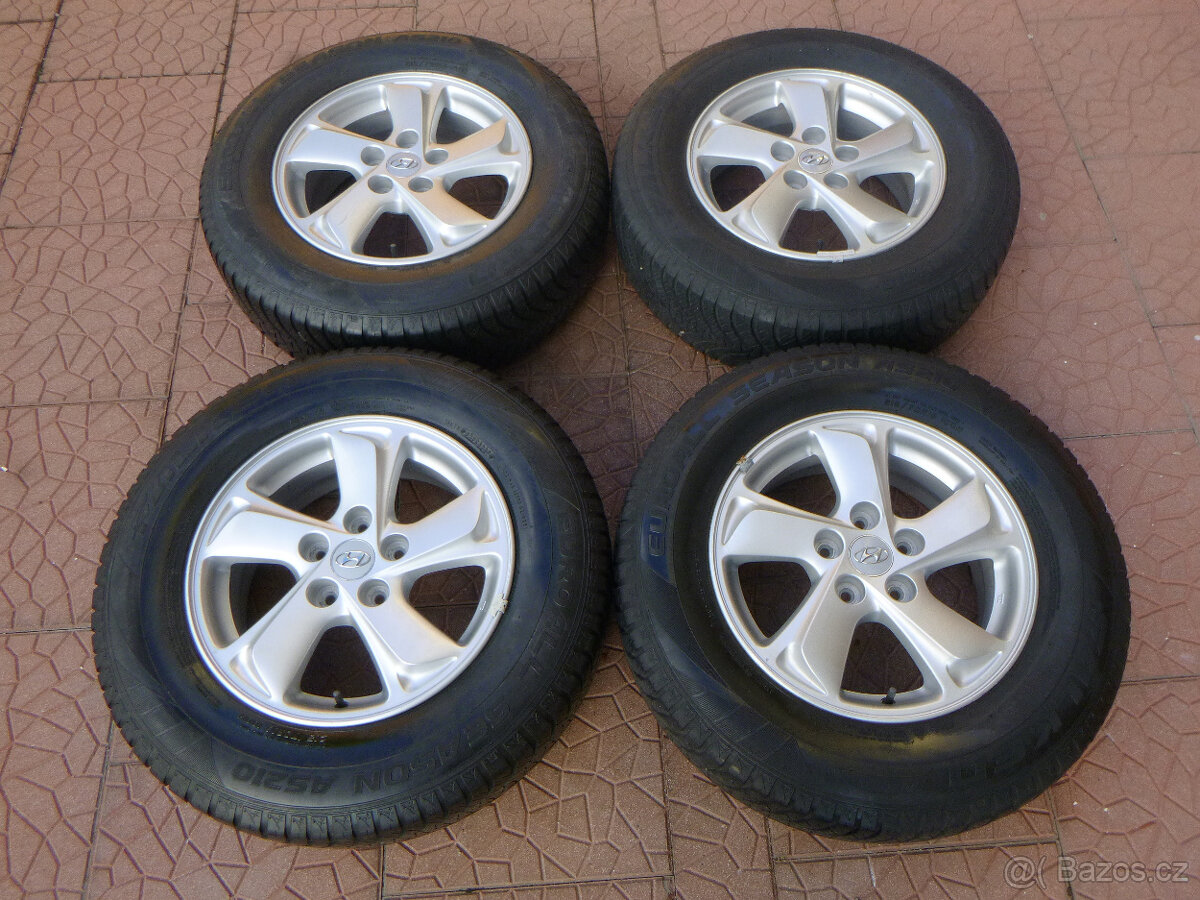 Zimní alu sada - originál Hyundai ix35 5x114,3 6,5Jx16 ET45