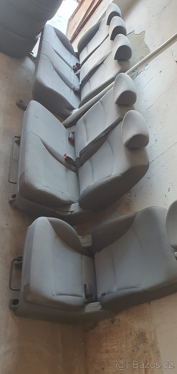 Renault Master - set 6 x sedačka