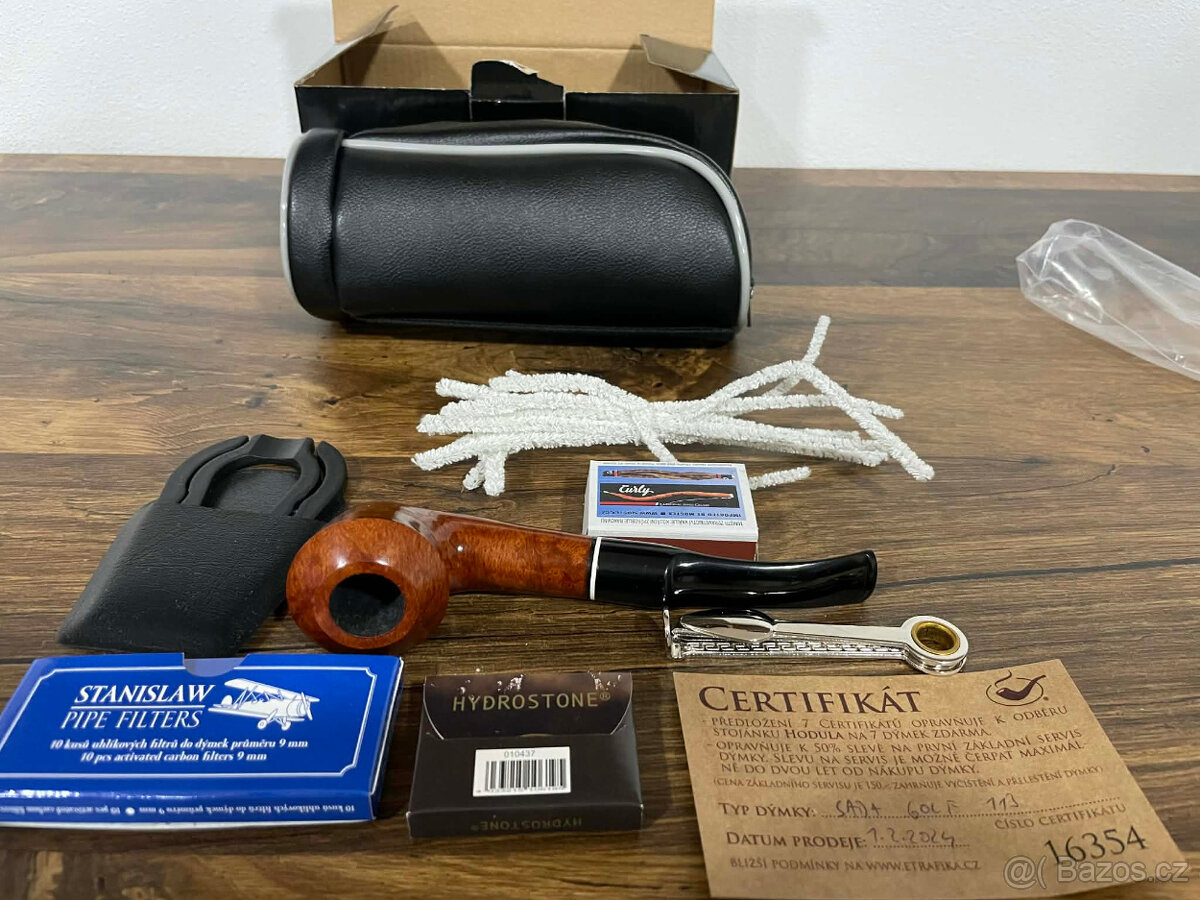 Sada Stanislaw Golf pro začínající kuřáky dýmky