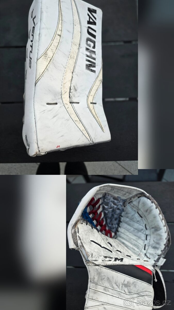 Lapačka CCM + Vyrážečka VAUGHN