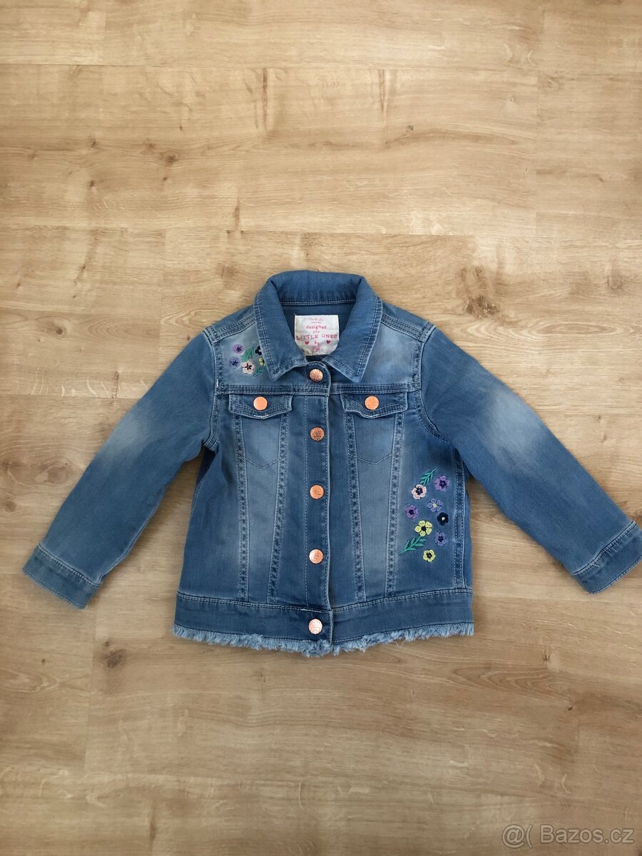 Dívčí džínová bunda vel. 86/92 F&F.
