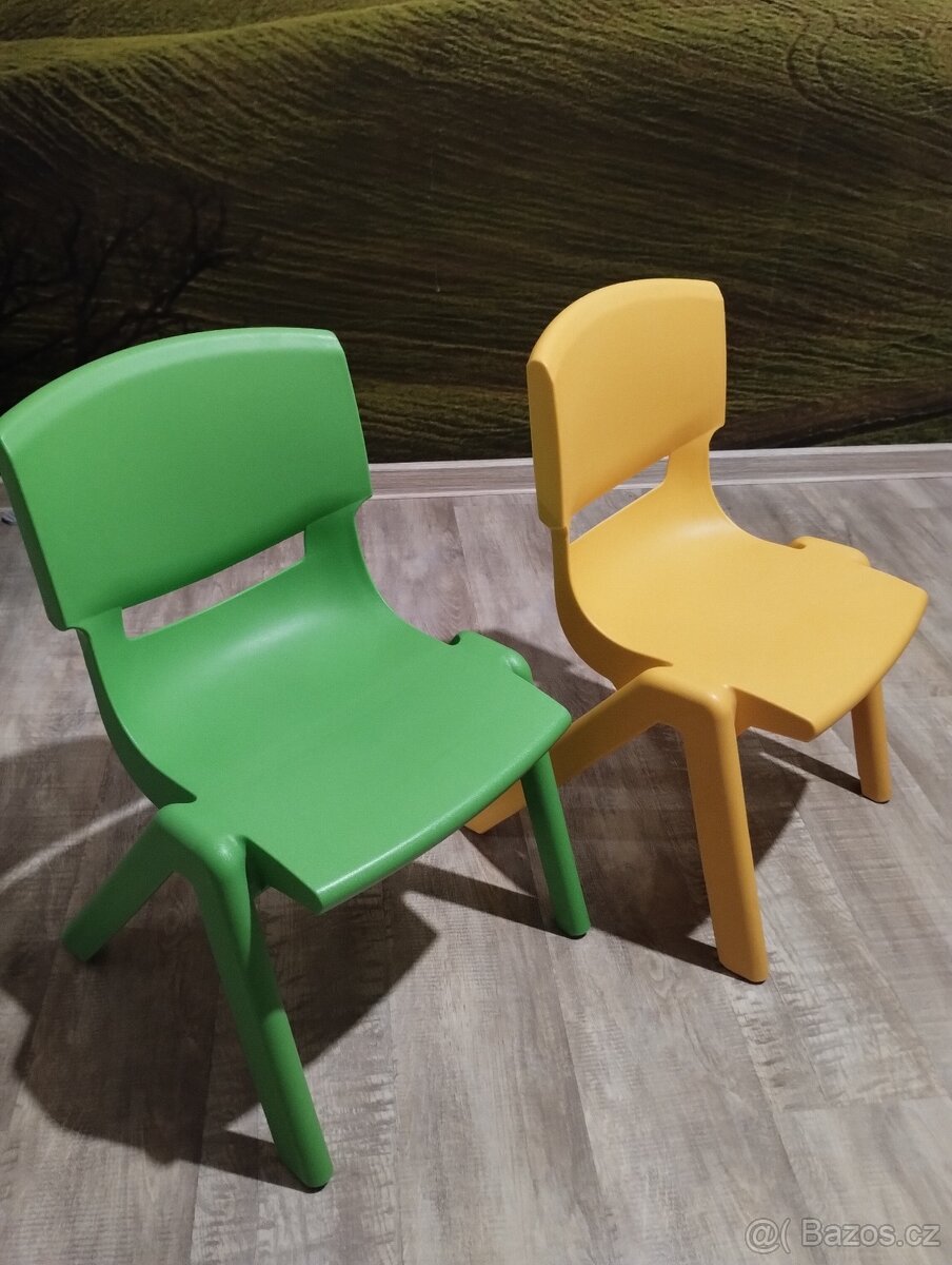 Bytelné dětské židle