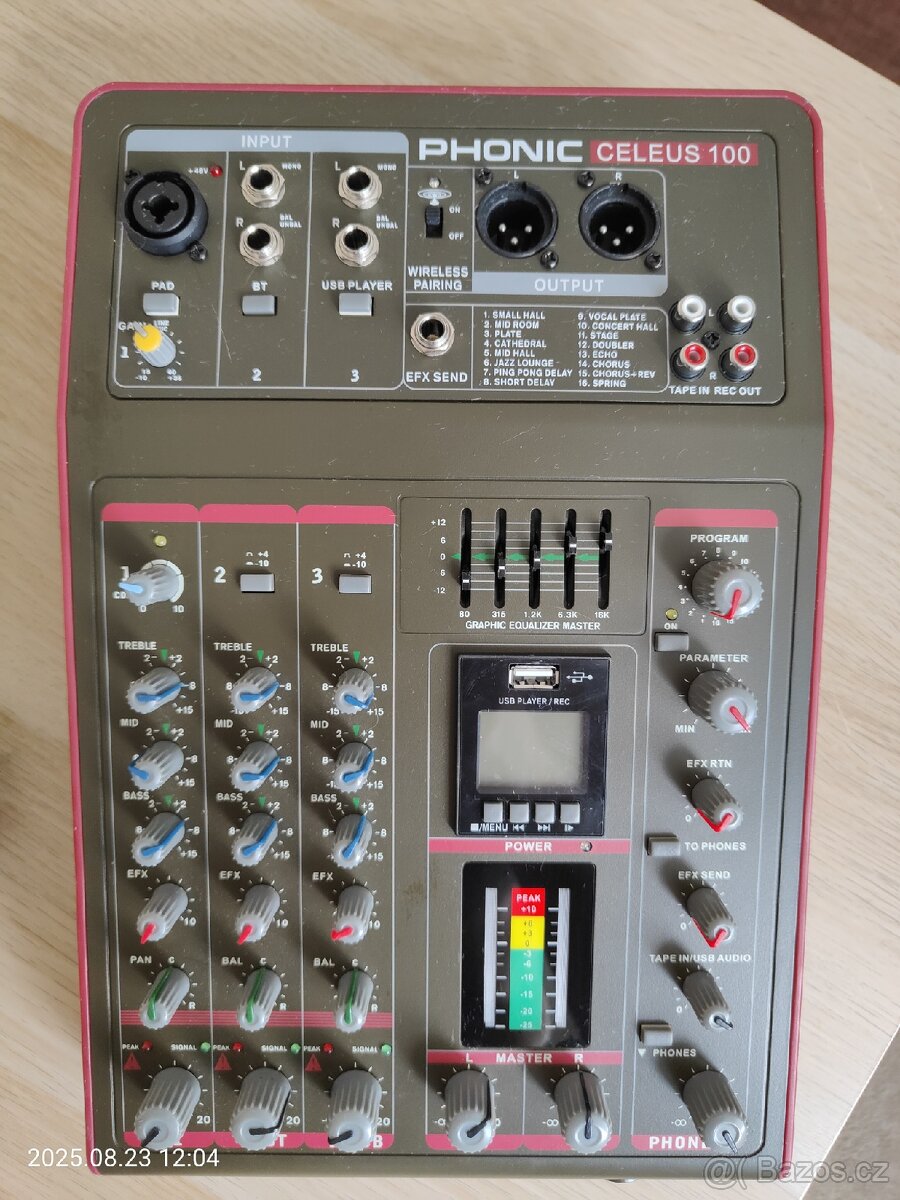 Mixpult PHONIC Celeus 100