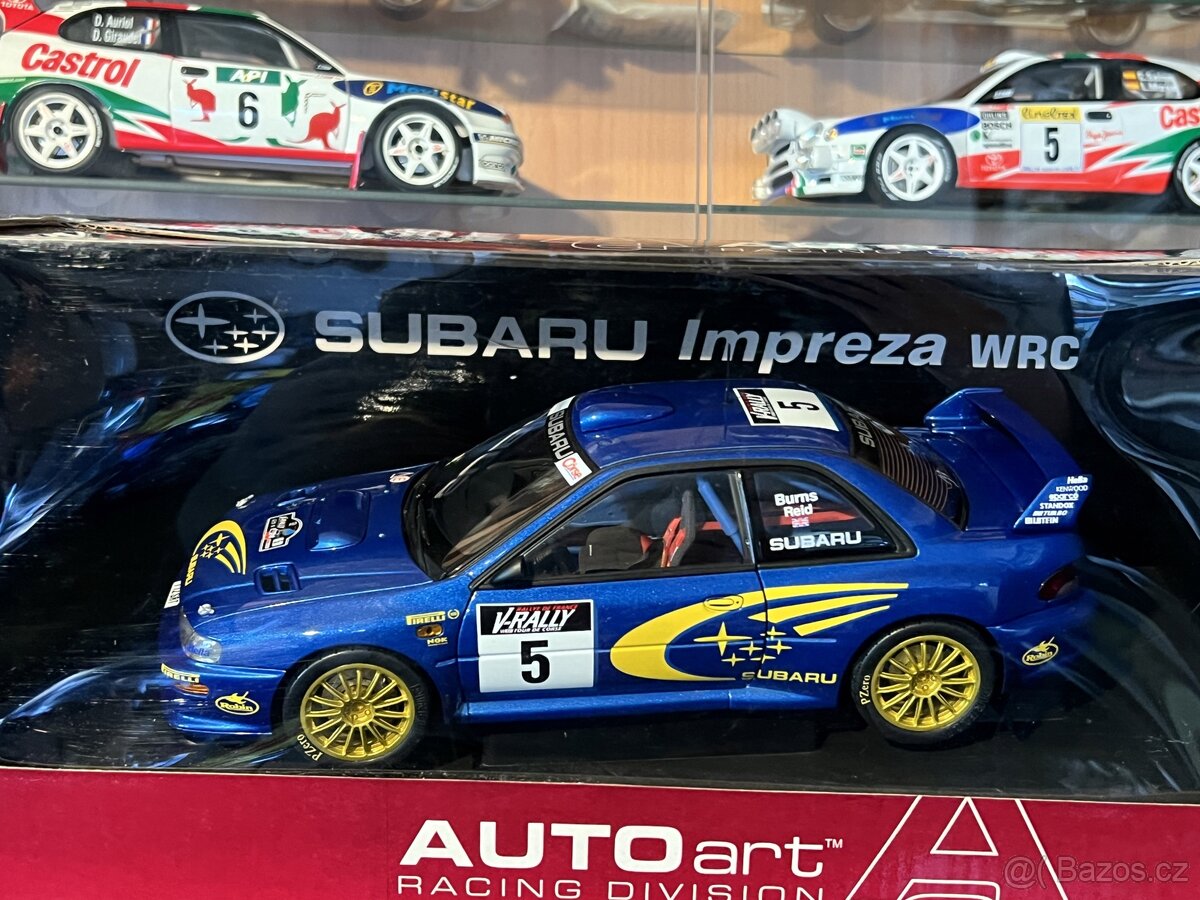 Subaru Impreza WRC 1:18 Autoart Rally France