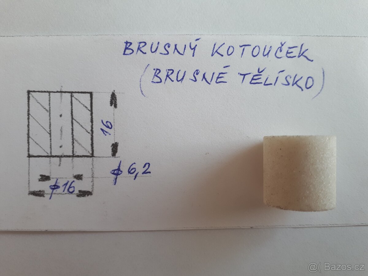 Brusný kotouček
