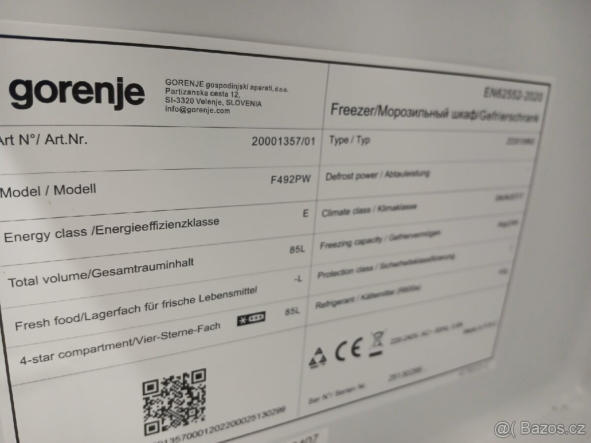 Gorenje 2 jakosti