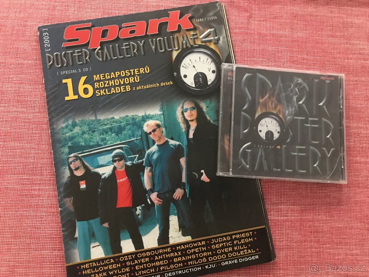 Spark Poster Gallery Volume 4. Časopis + CD.
