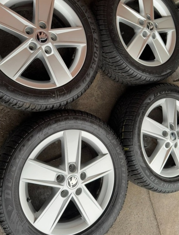 16" alu na Škodovku, originál - 5x112