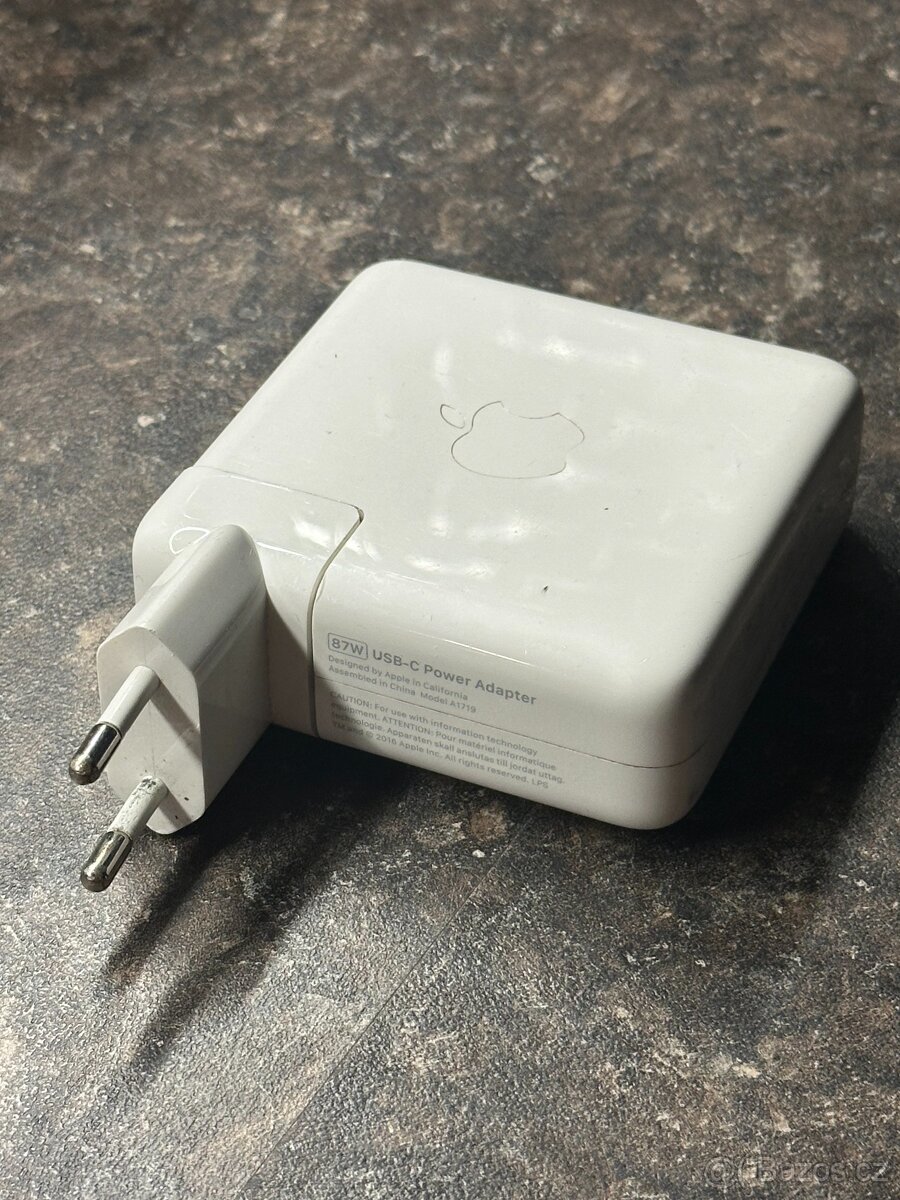 Originální AC Adaptér pro Apple MacBook A1719 87W USB-C