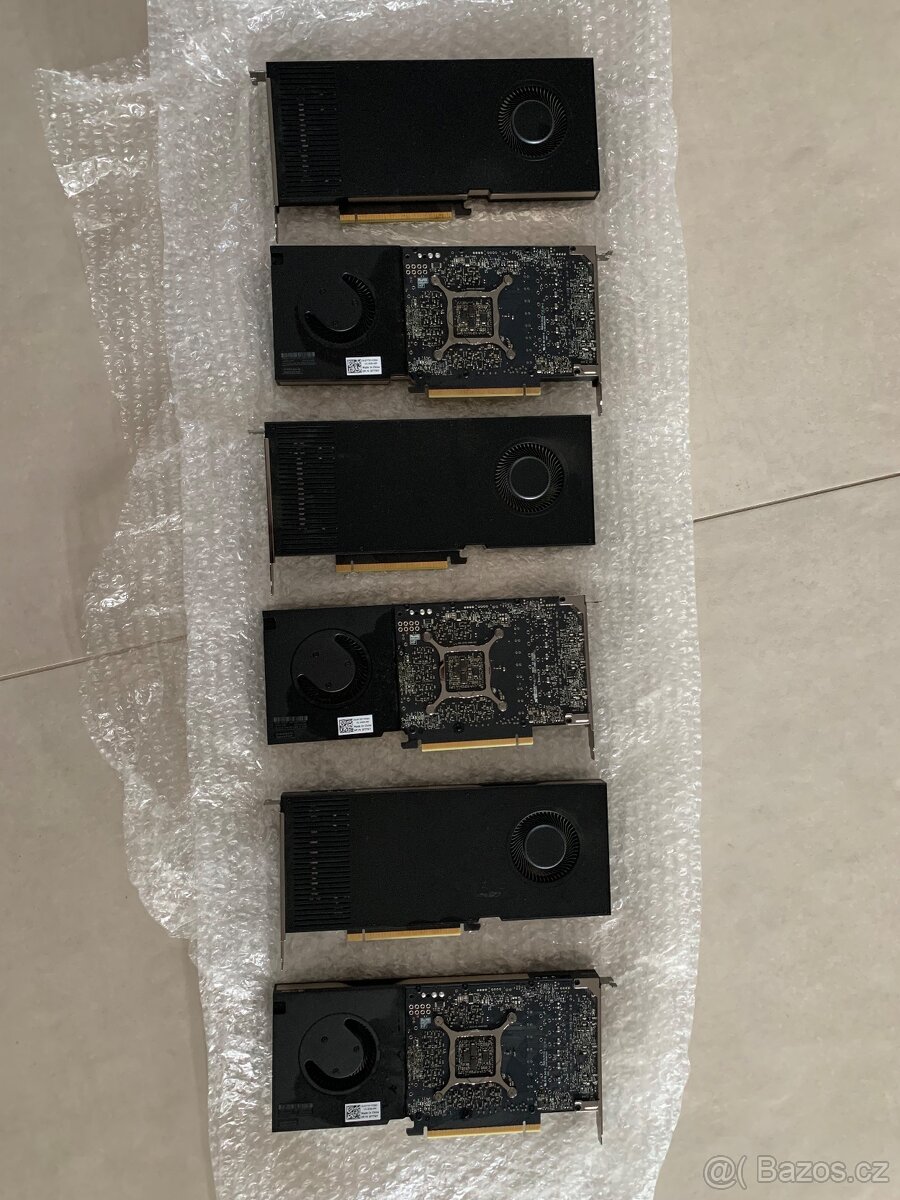 Grafické karty NVIDIA RTX A4000 - 16 GB ( 6 ks )