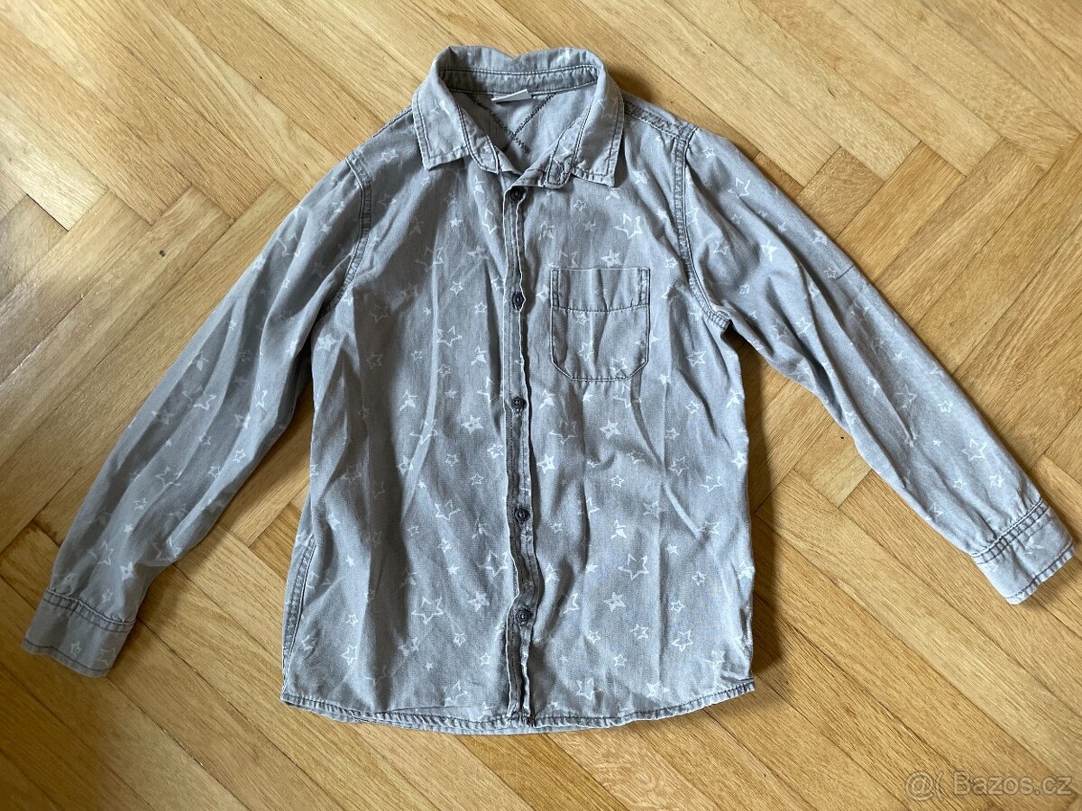 Klučičí košile vel. 134 Zara top stav