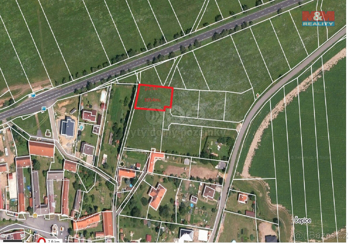 Prodej pozemku k bydlení, 1054 m², Rabí - Čepice