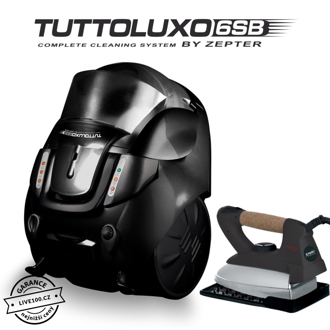 PARNÍ VYSAVAČ ZEPTER TUTTOLUXO 6SB