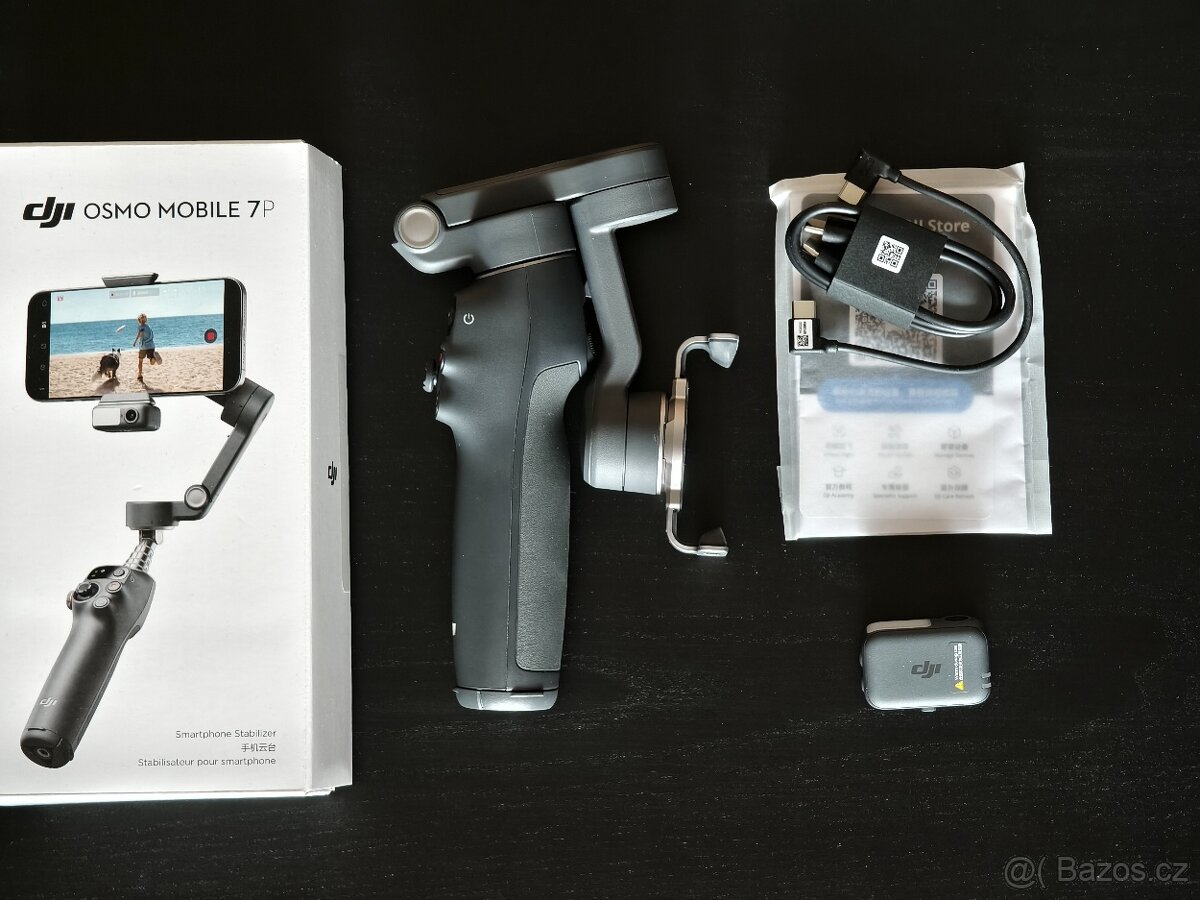 DJI Osmo Mobile 7p - rozbalený, v záruce
