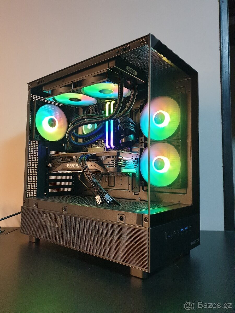 Herní PC: Ryzen 7 5800xt /RTX 3080 /32gb RAM / Záruka