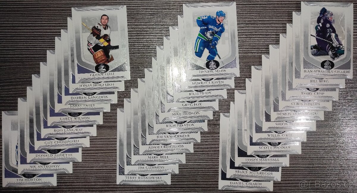 Hokejové karty SP Signature Edition Legends