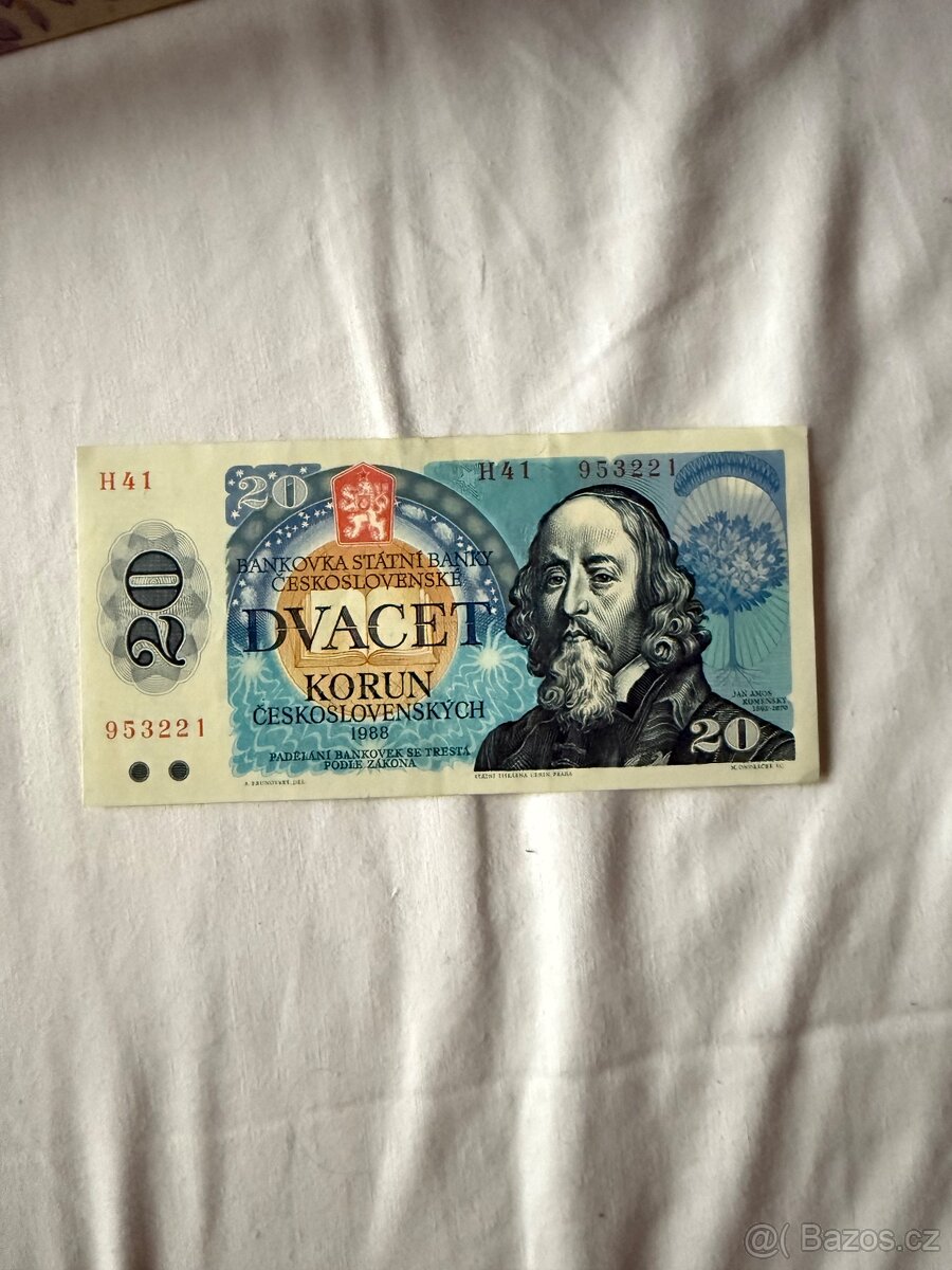 20 korun československých
