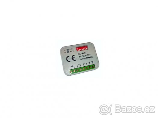 RX MULTI 433 900 Mhz uni externí přijímač vrat a brán