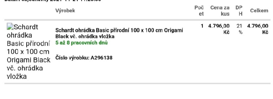 Ohrádka vhodná i pro dvojčátka