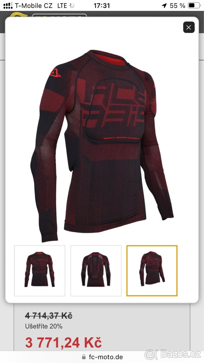 ACERBIS X-FIT FUTURE BODY ARMOR (XXL)