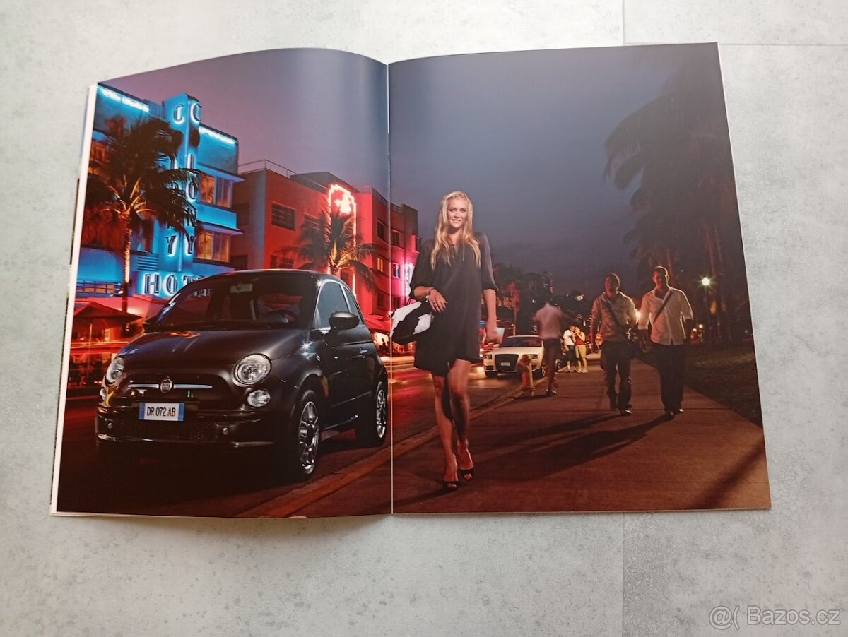 Fiat 500 katalog - doprava v ceně
