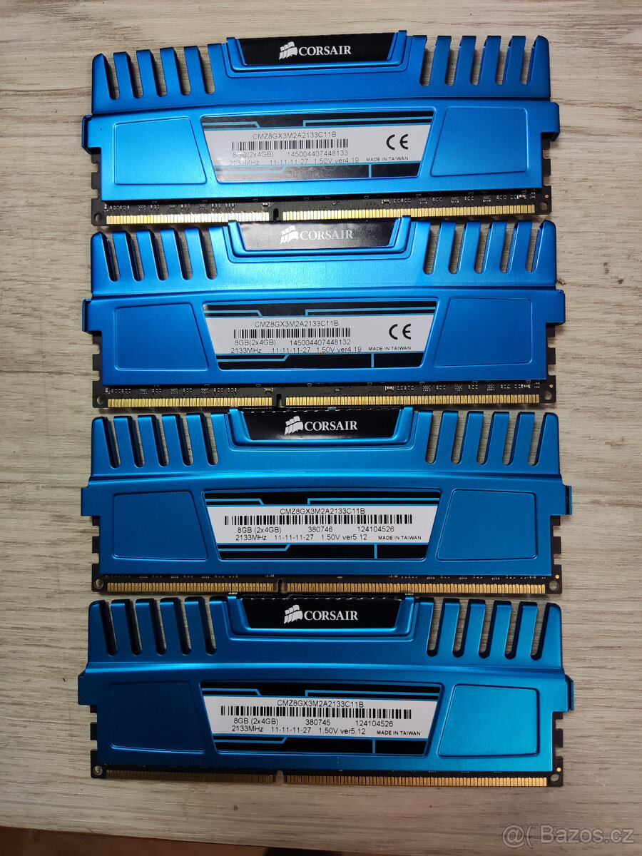 Corsair Vengeance DDR3 4x4GB 2133MHz