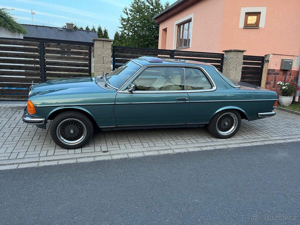 Koupím Mercedes Benz W 123 COUPE platba hotově