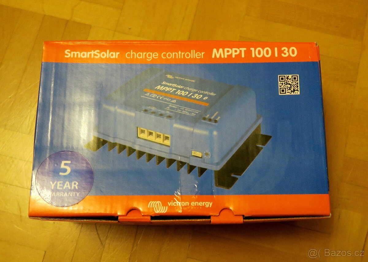 Solární regulátor MPPT Victron Smart 100V / 30A, verze s BT