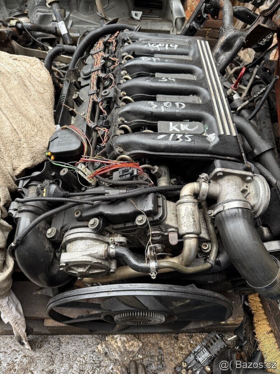 Prodám BMW motor M57D30 (306D1) 135kw NASTROJENÝ