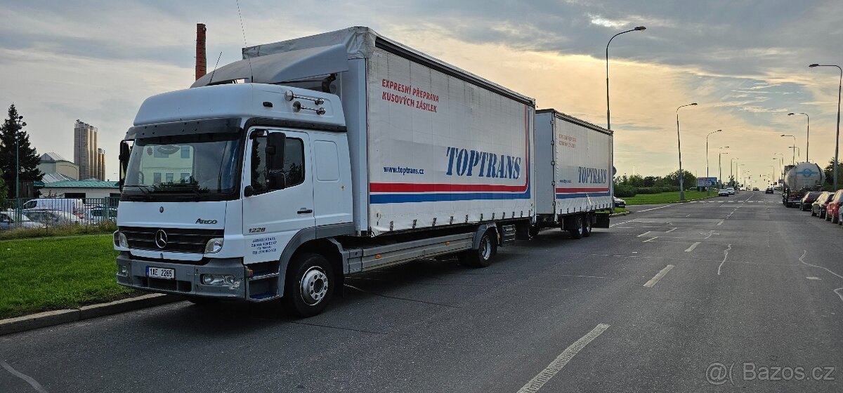 MB Atego 1228 + tandem Fliegl