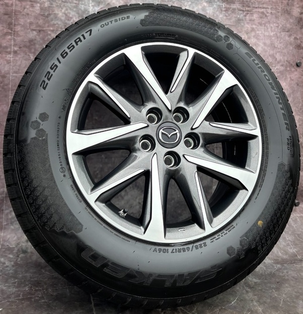 Zánovní originální Alu kola Mazda CX-5 225/65/17 DOT24