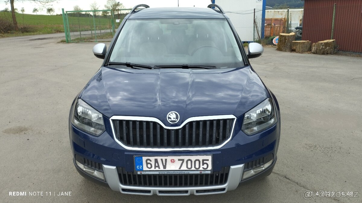 ŠKODA YETI 2,0 TDi OUTDOOR