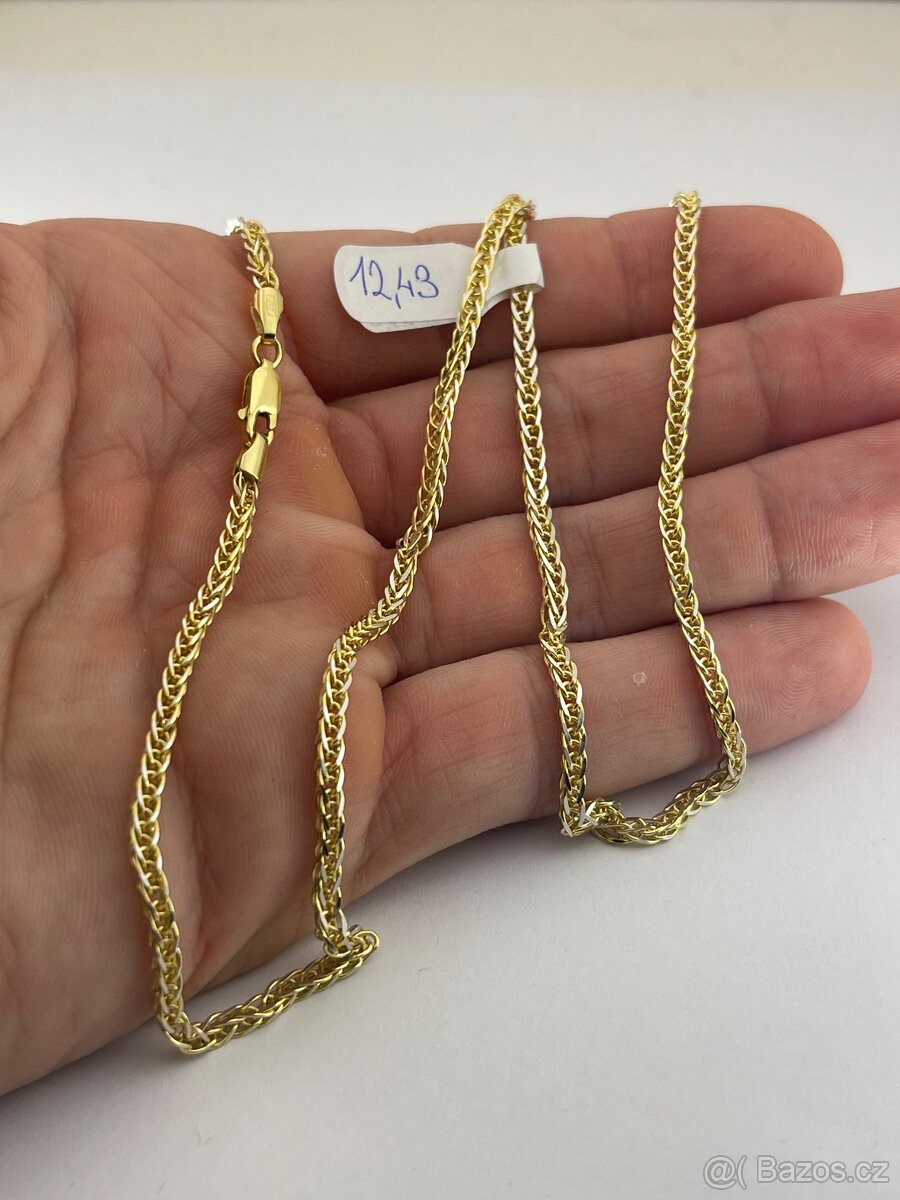 Zlatý řetízek nové zlato