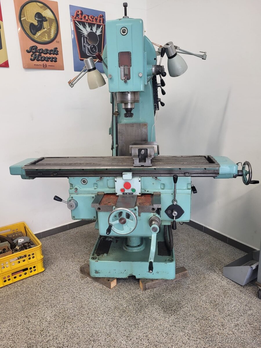 Frézka FA3 AV, včetně kompletního vybavení pracoviště