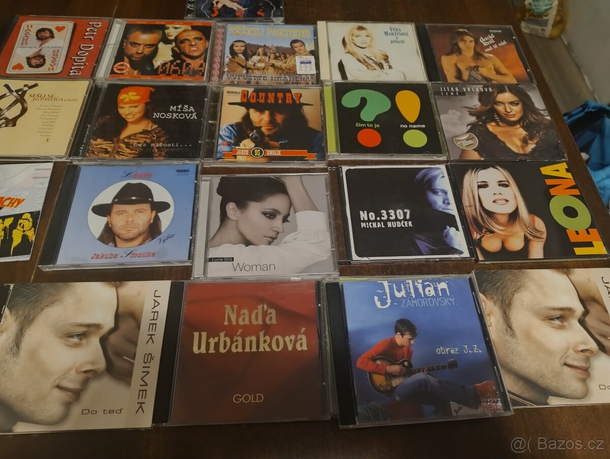CD cz mix Machálková Hudček No Name Pokondr atd