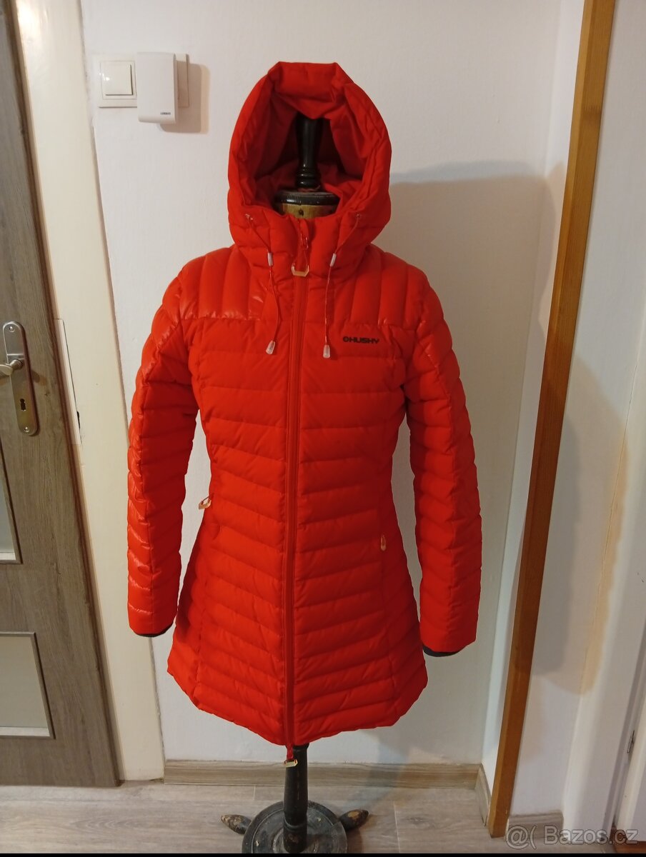 Dámský péřový kabát Husky