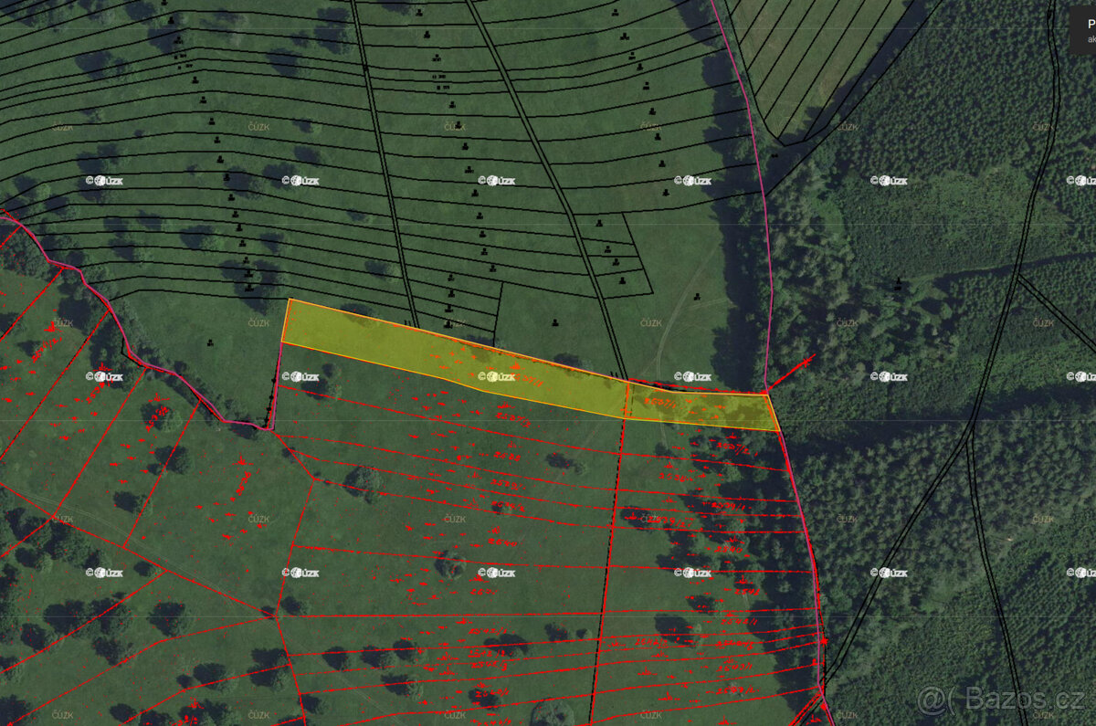 Nová Lhota u Veselí nad Moravou (8 639 m2)