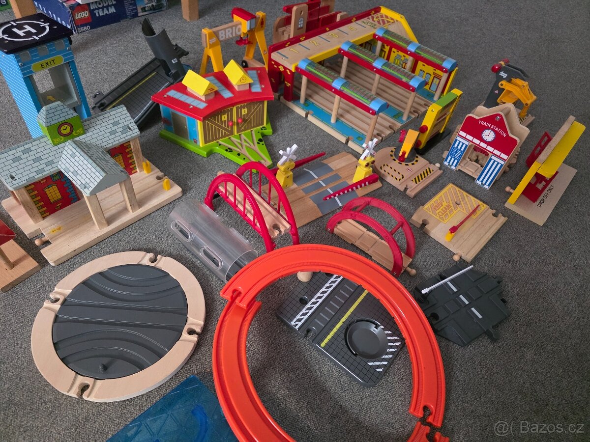 Dřevěná vláčkodráha