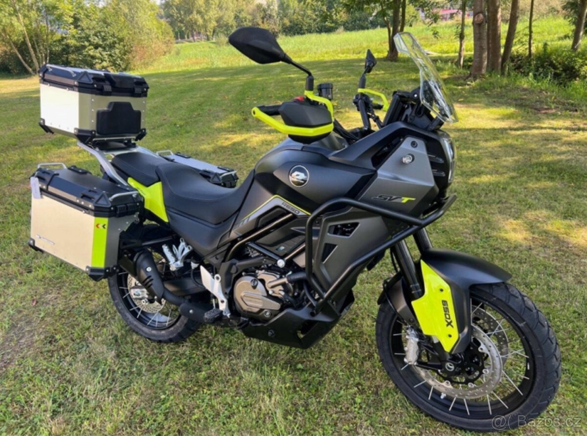 Prodám QJ MOTOR SVT 650 X KUFRY V CENĚ