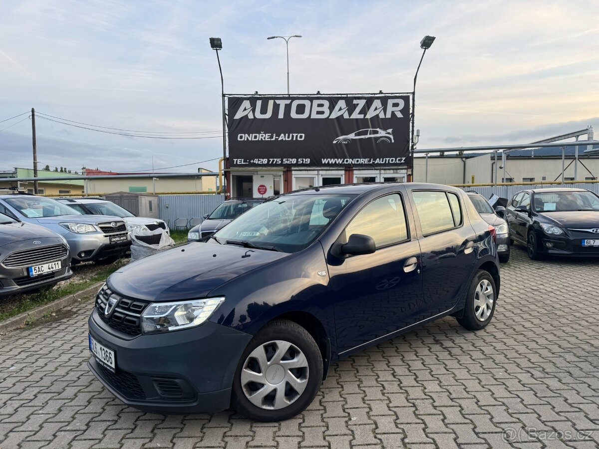 Dacia Sandero 1,0i 54 KW 2. MAJ. STK KOLA KM