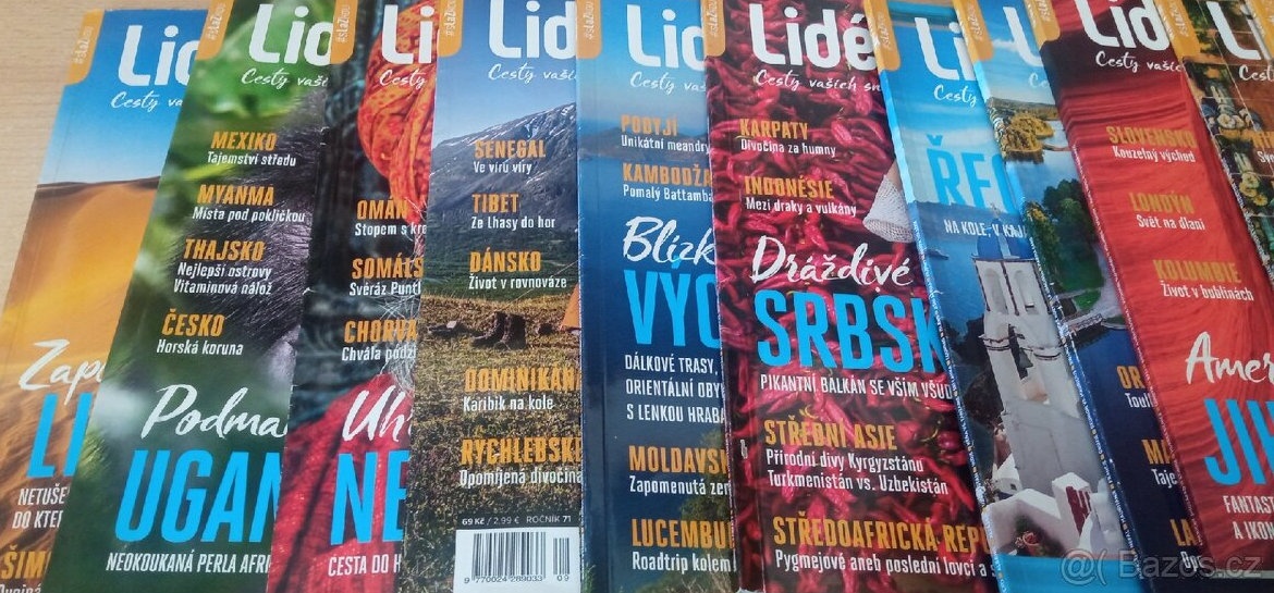 ČASOPISY LIDÉ A ZEMĚ KOMPLETNÍ ROČNÍK 2022