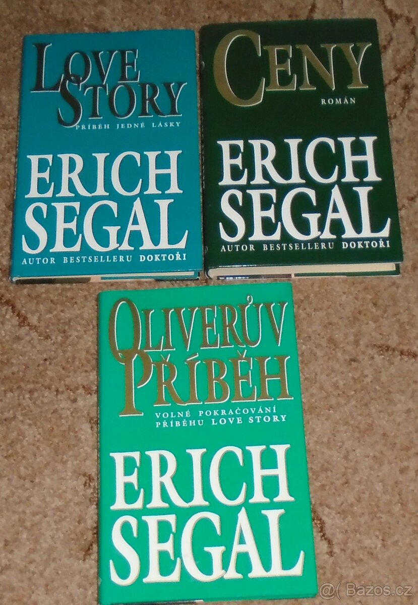autor Erich Segal - 3 knihy